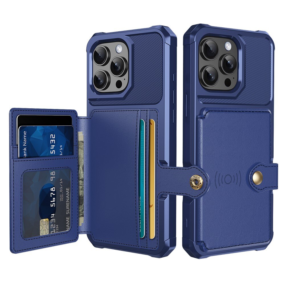 iPhone 16 Pro Tough Multi-slot Case Blue