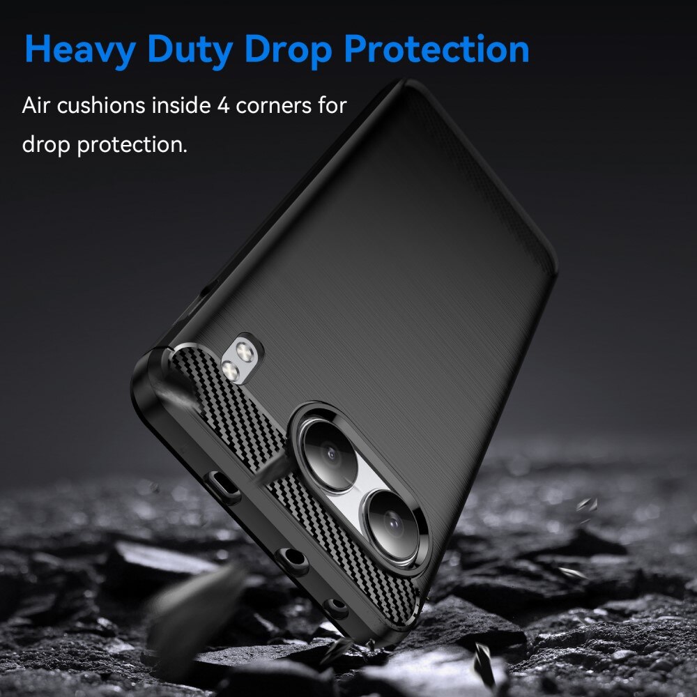 OnePlus Nord 4 Brushed TPU Case Black