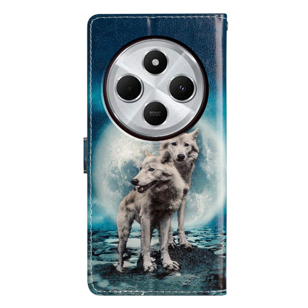 Xiaomi Redmi 14C Wallet Book Cover Wolves