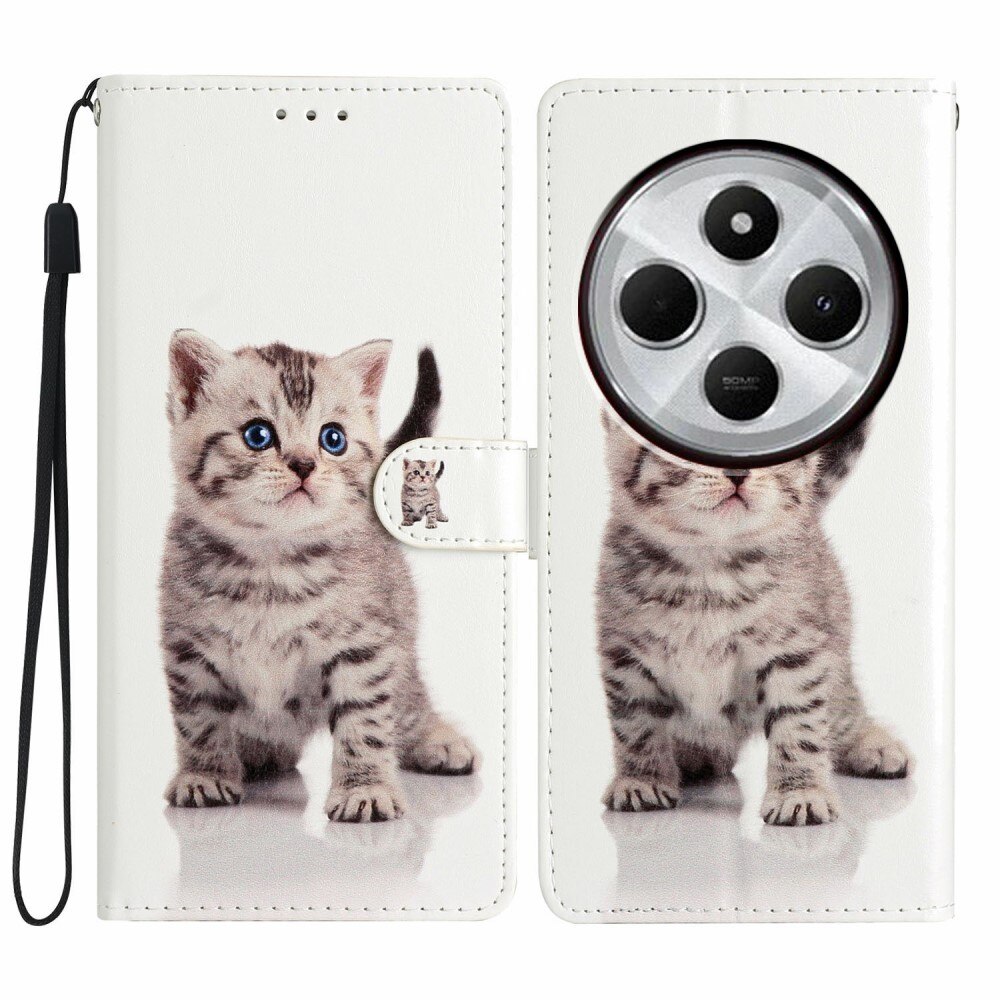 Xiaomi Redmi 14C Wallet Book Cover Kitten