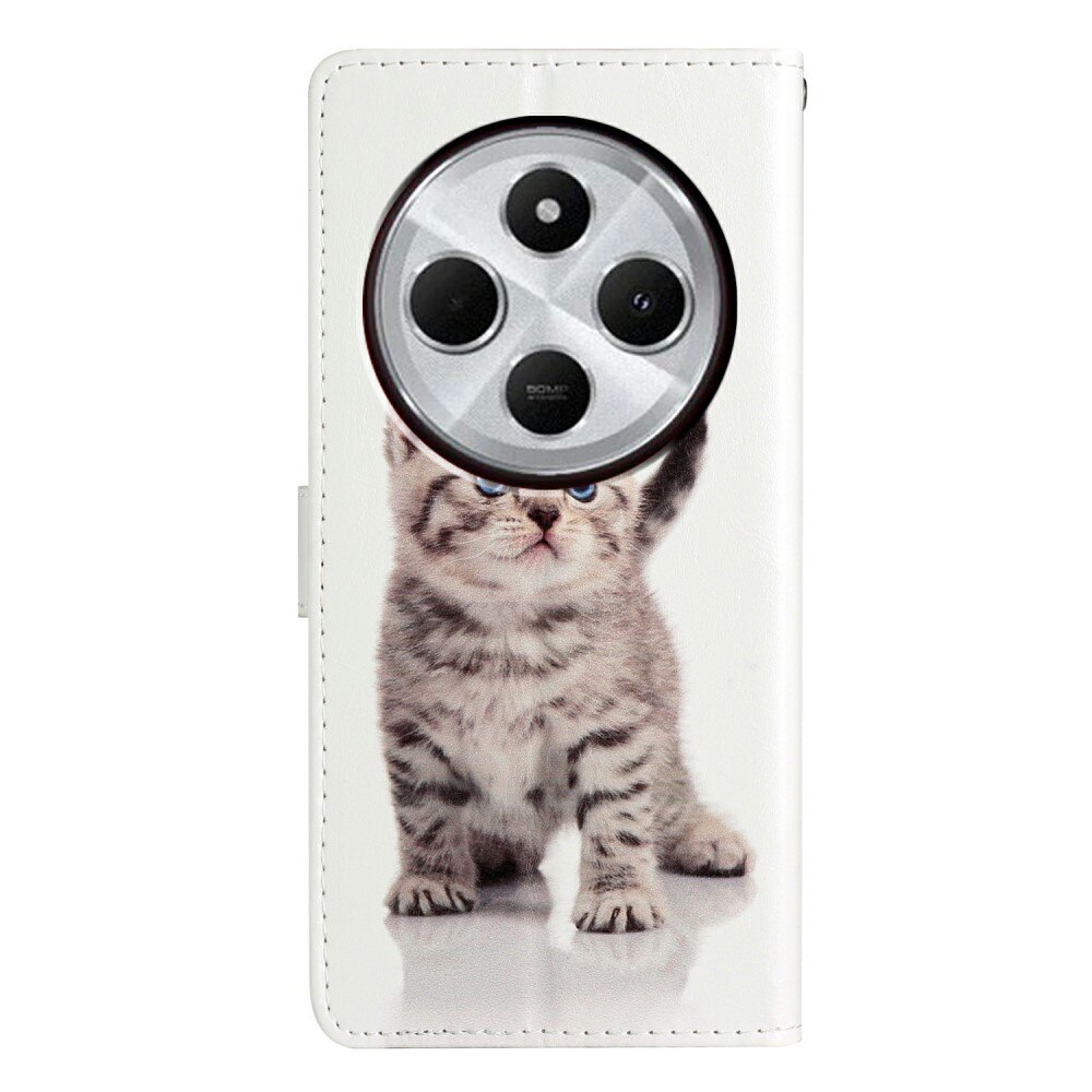 Xiaomi Redmi 14C Wallet Book Cover Kitten