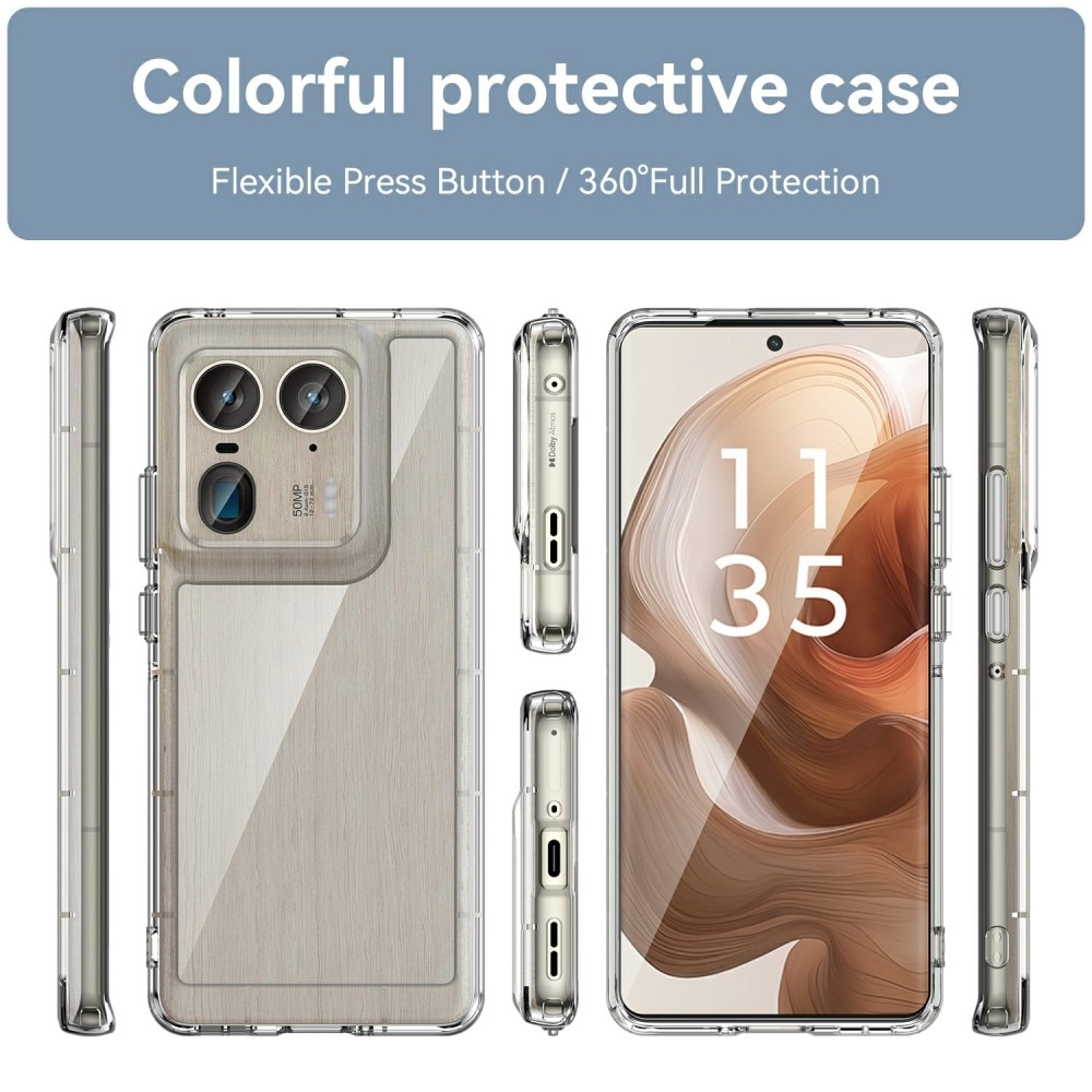 Motorola Edge 50 Ultra Hybrid Case Transparent