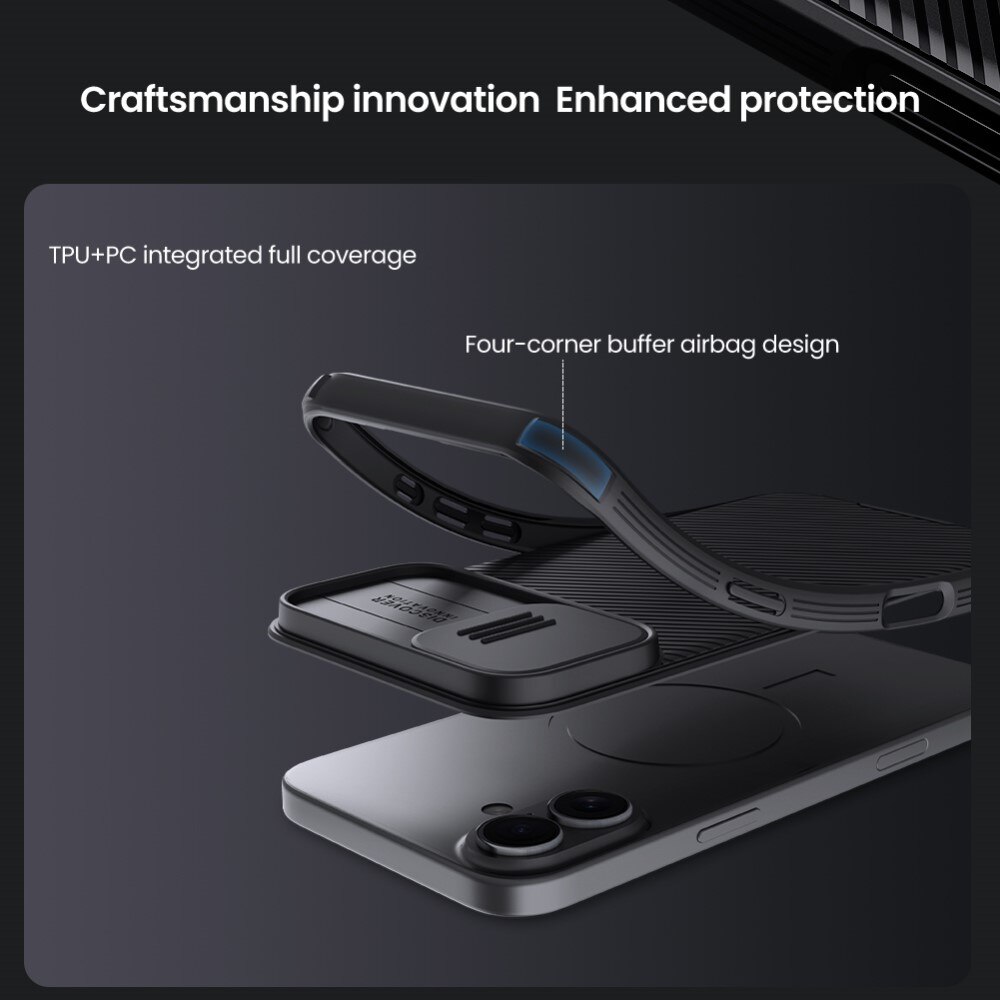 iPhone 16 Plus CamShield Case Black