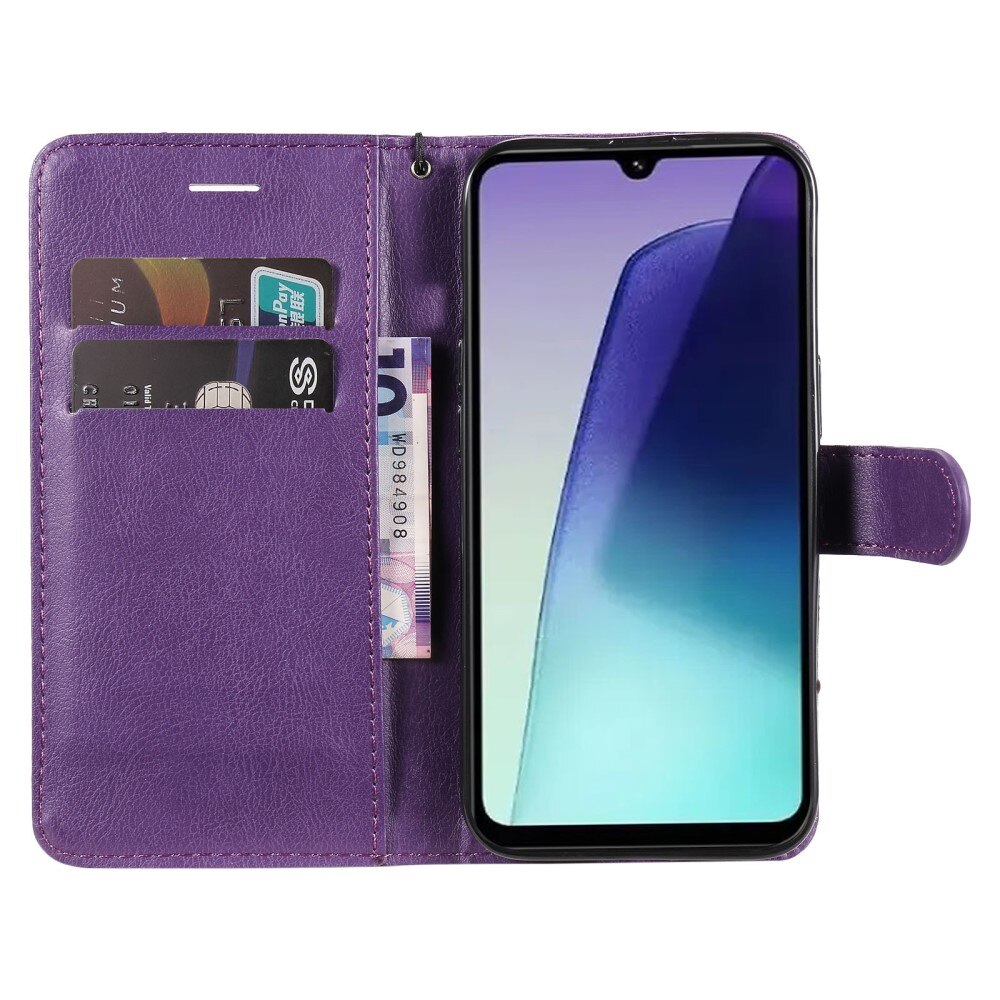 Xiaomi Redmi 14C Wallet Case Purple