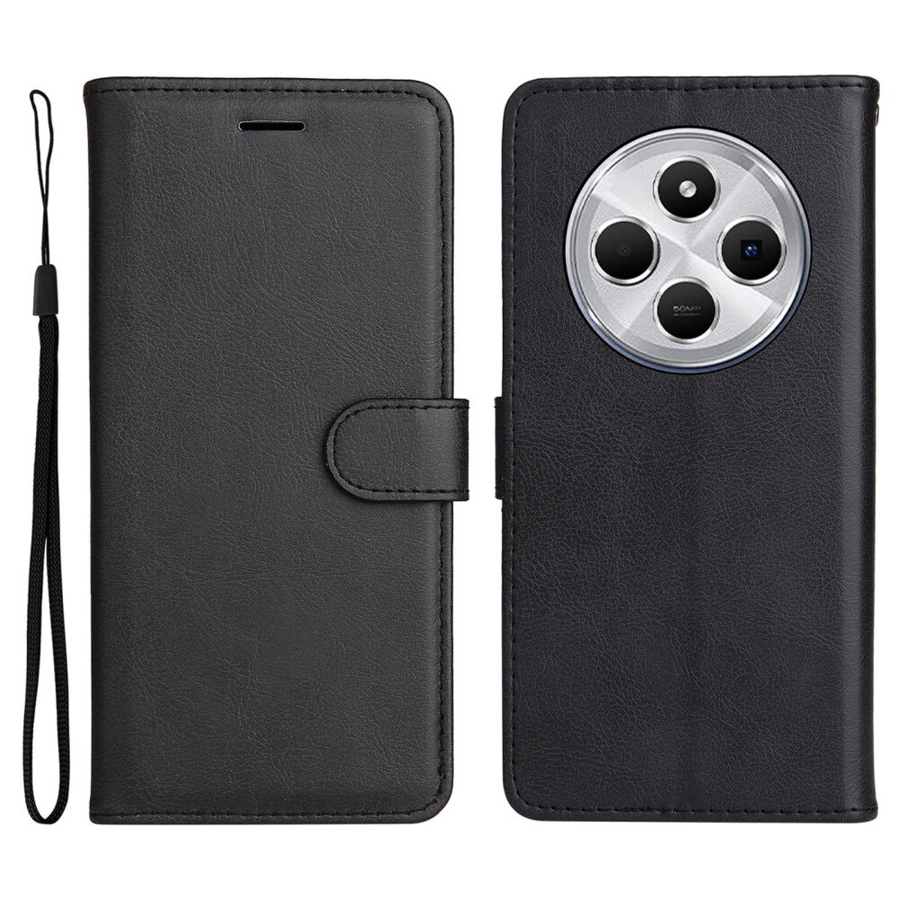 Xiaomi Redmi 14C Wallet Case Black