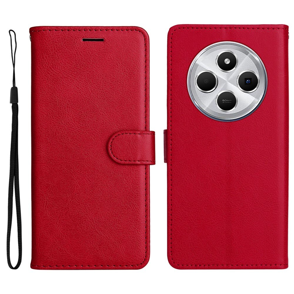 Xiaomi Redmi 14C Wallet Case Red