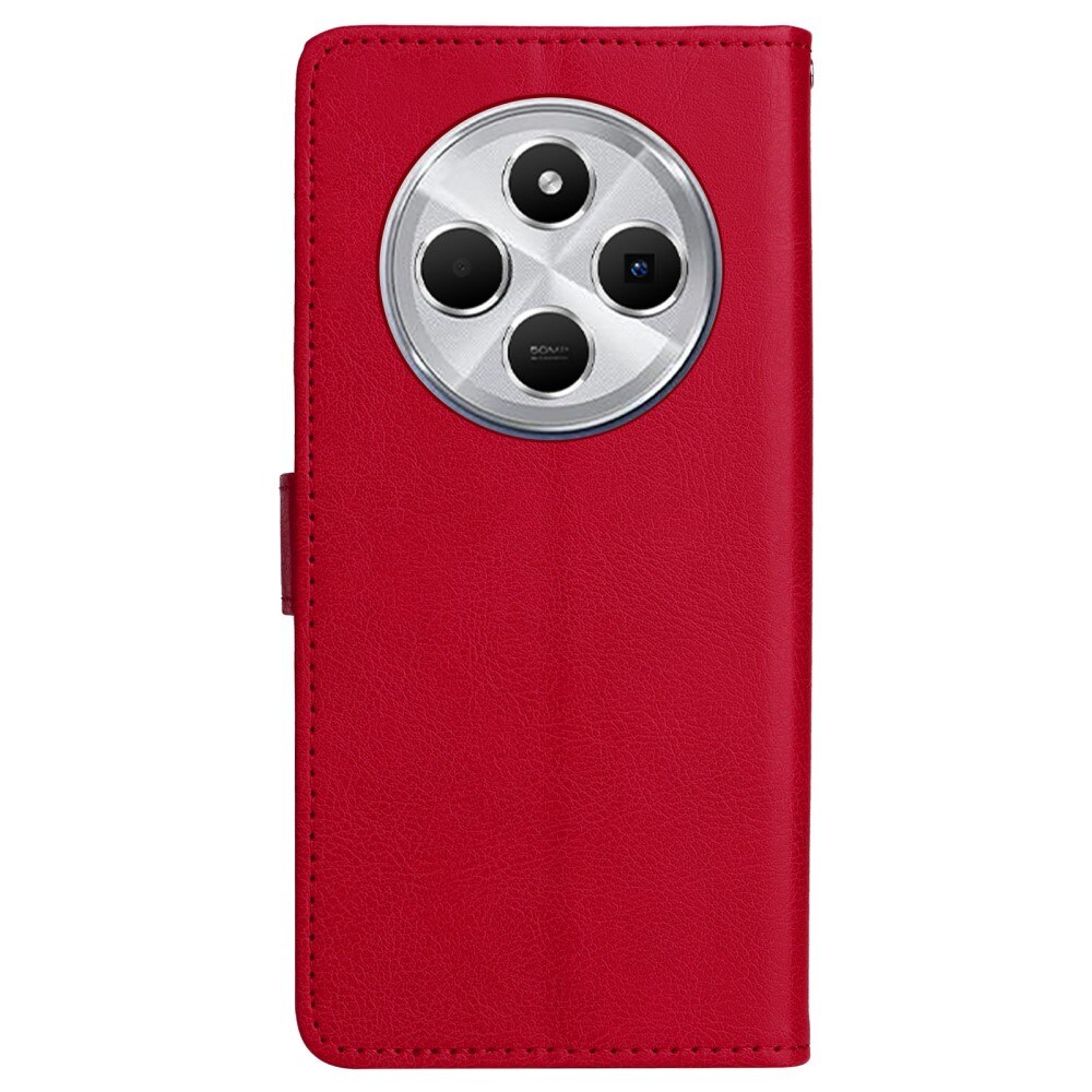 Xiaomi Redmi 14C Wallet Case Red