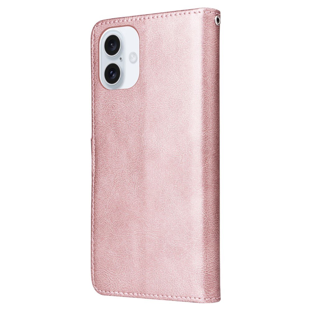 iPhone 16 Magnetic Book Cover Pink