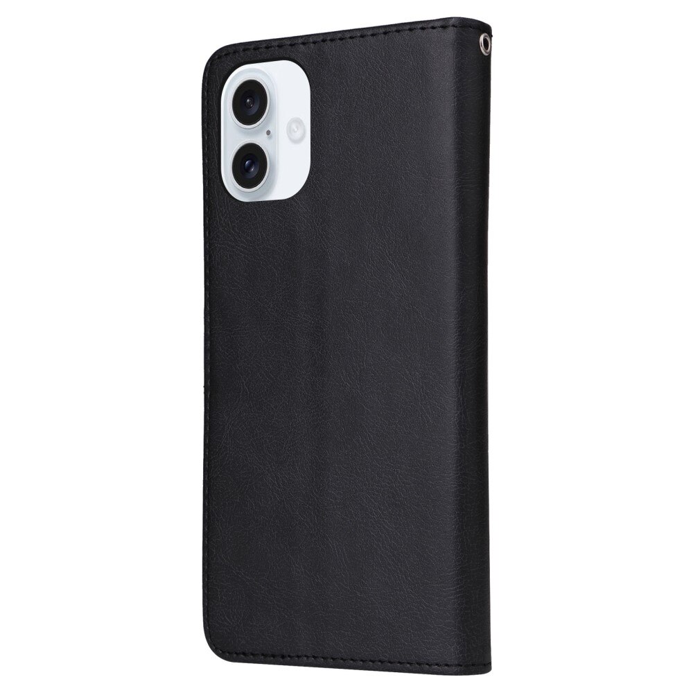 iPhone 16 Magnetic Book Cover Black