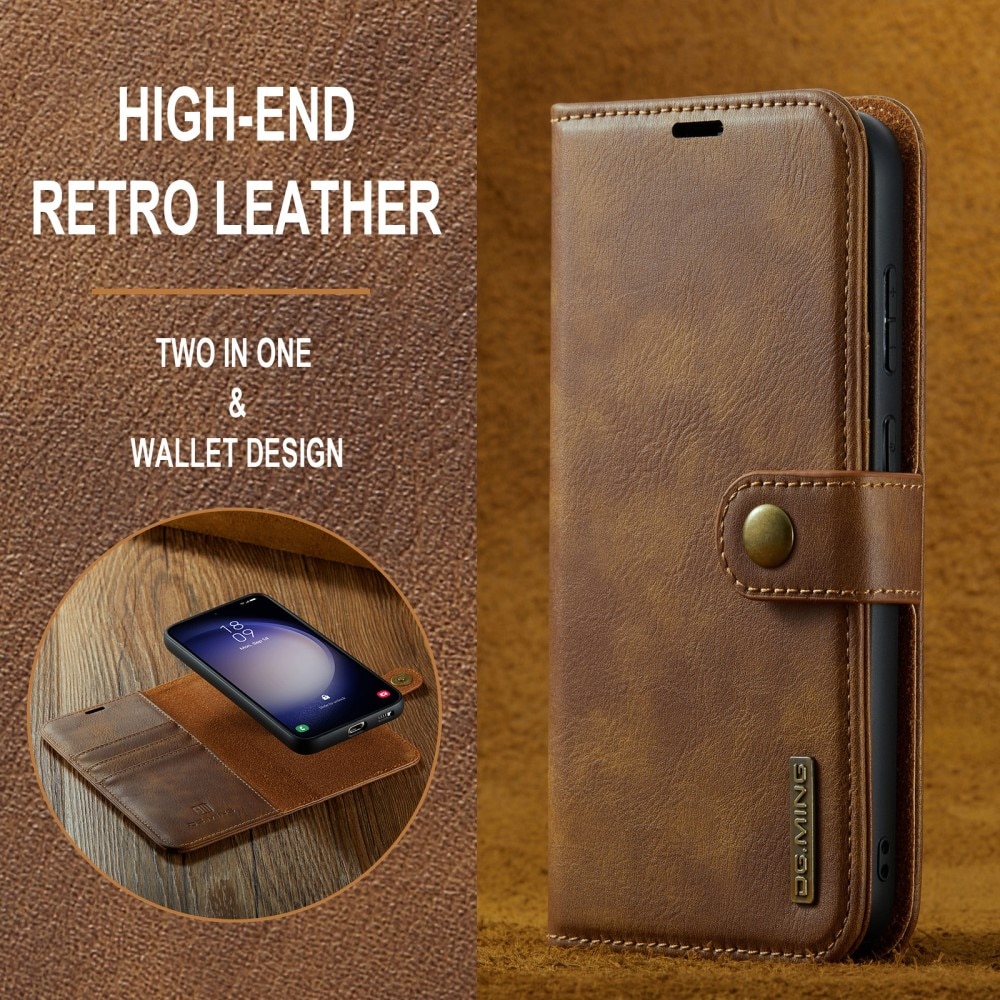 Samsung Galaxy S24 FE Magnet Wallet Cognac