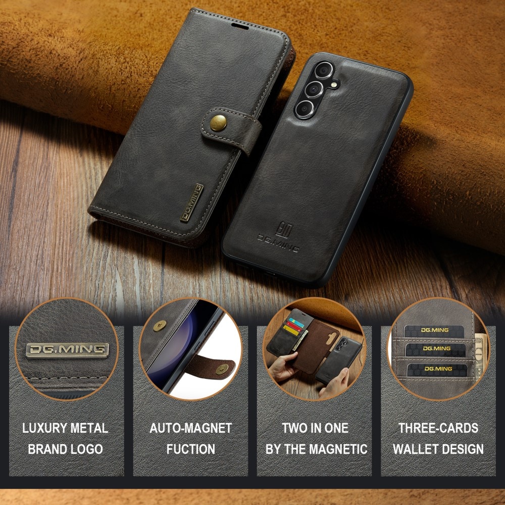 Samsung Galaxy S24 FE Magnet Wallet Brown