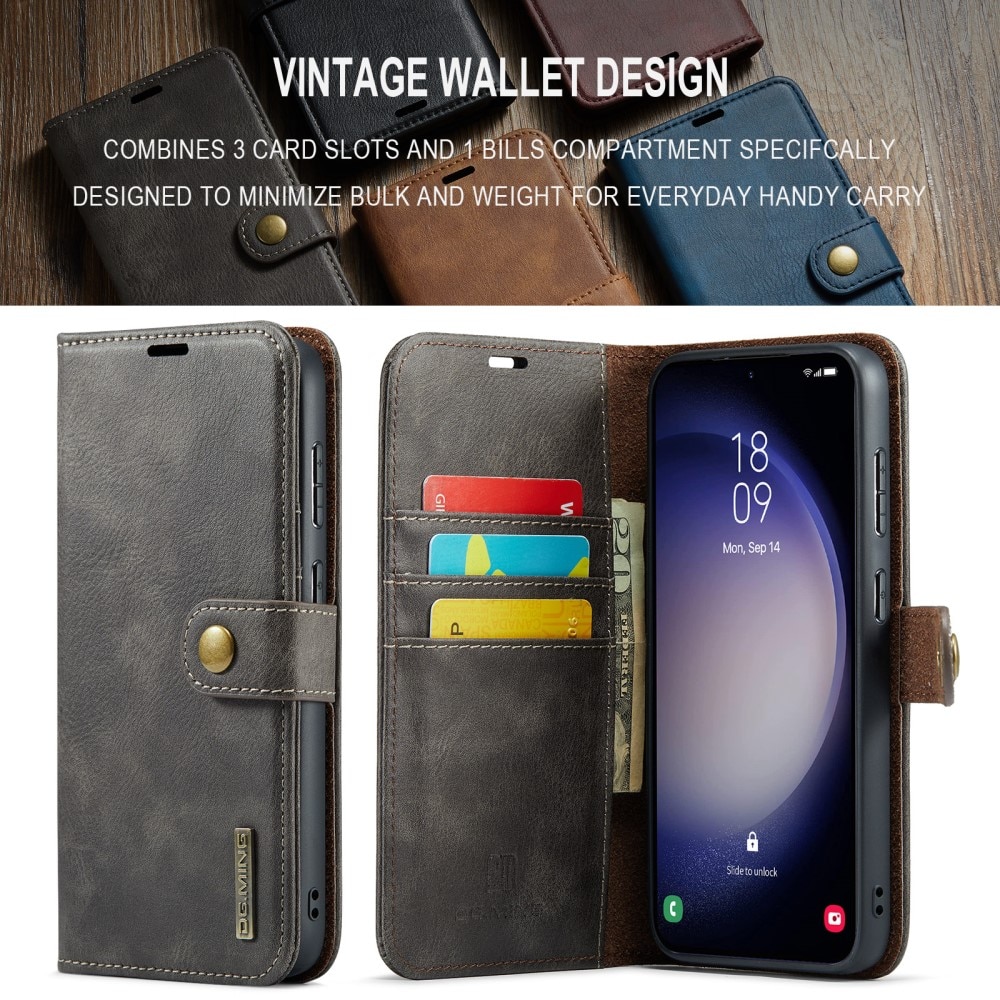 Samsung Galaxy S24 FE Magnet Wallet Brown