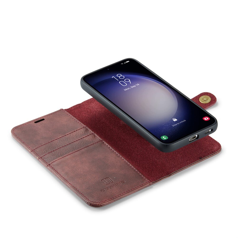 Samsung Galaxy S24 FE Magnet Wallet Red