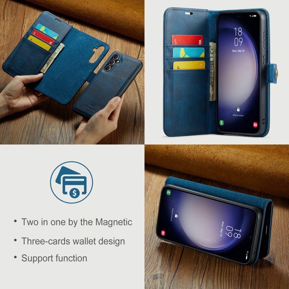 Samsung Galaxy S24 FE Magnet Wallet Blue