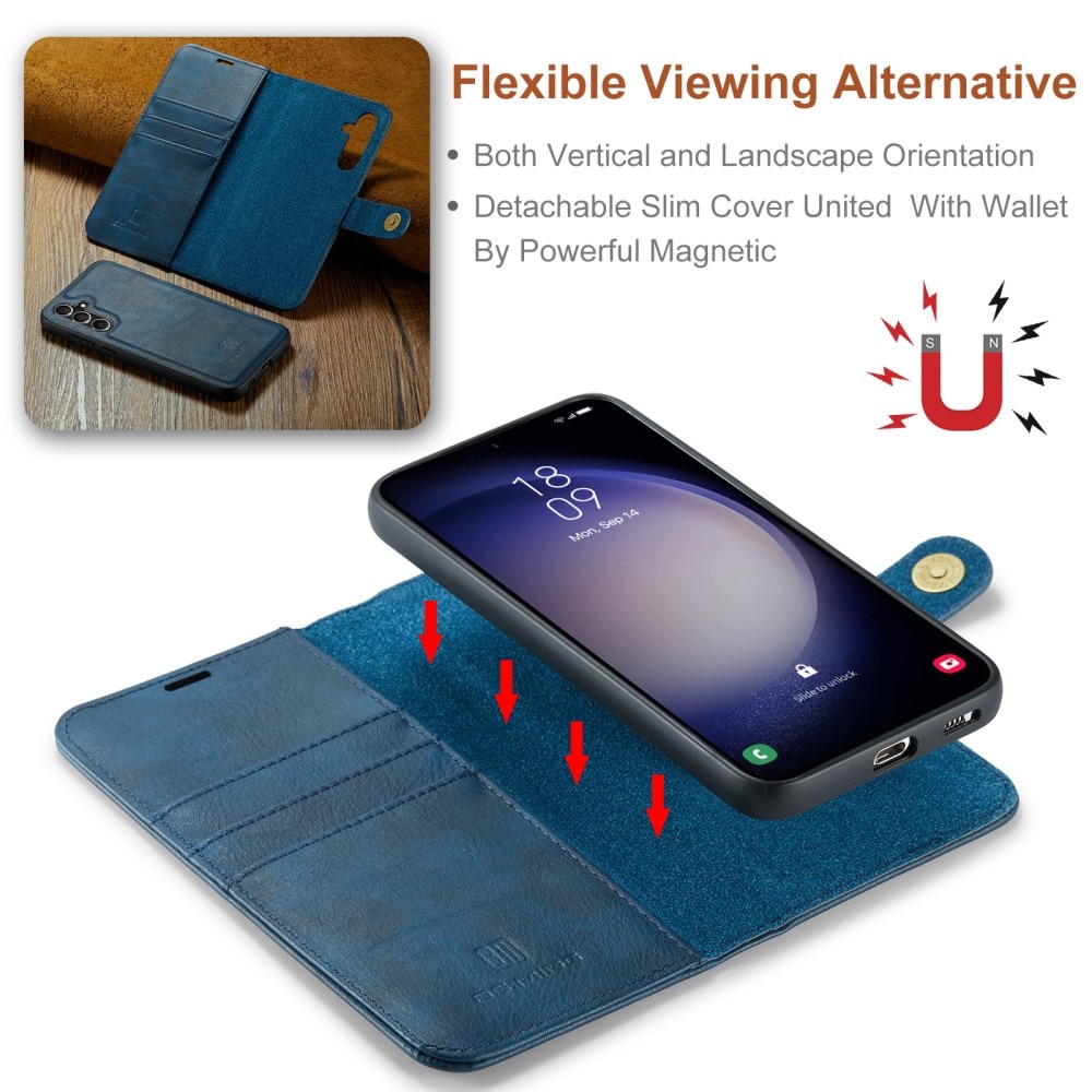 Samsung Galaxy S24 FE Magnet Wallet Blue