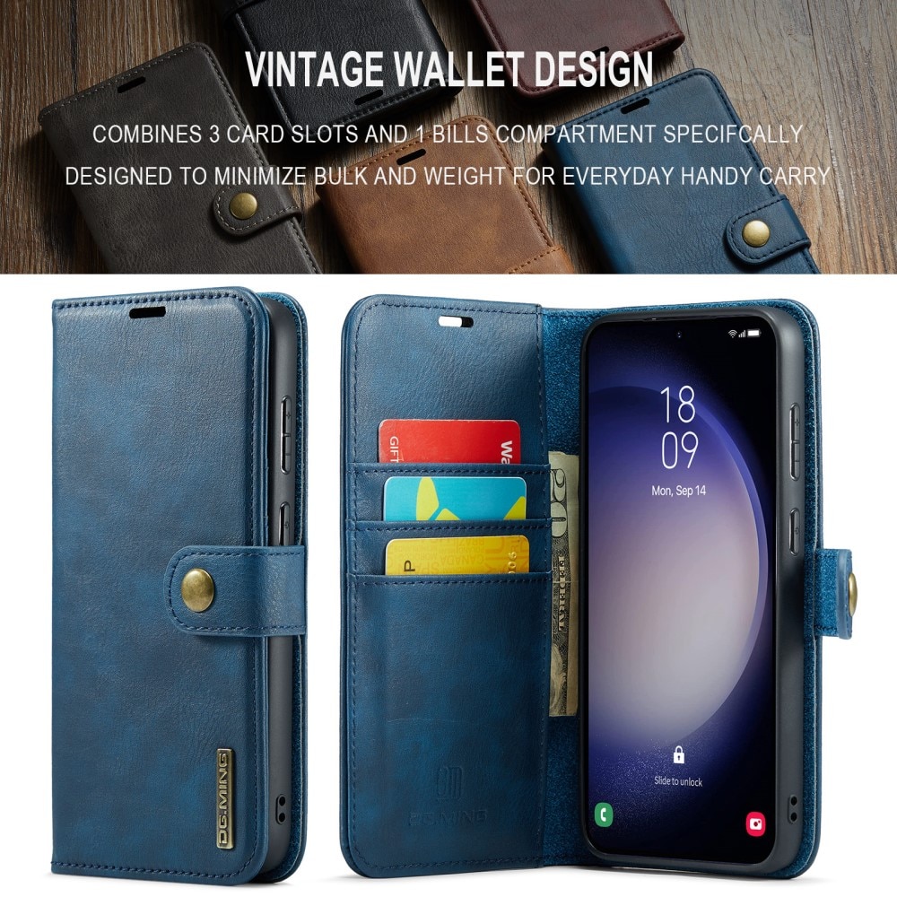 Samsung Galaxy S24 FE Magnet Wallet Blue