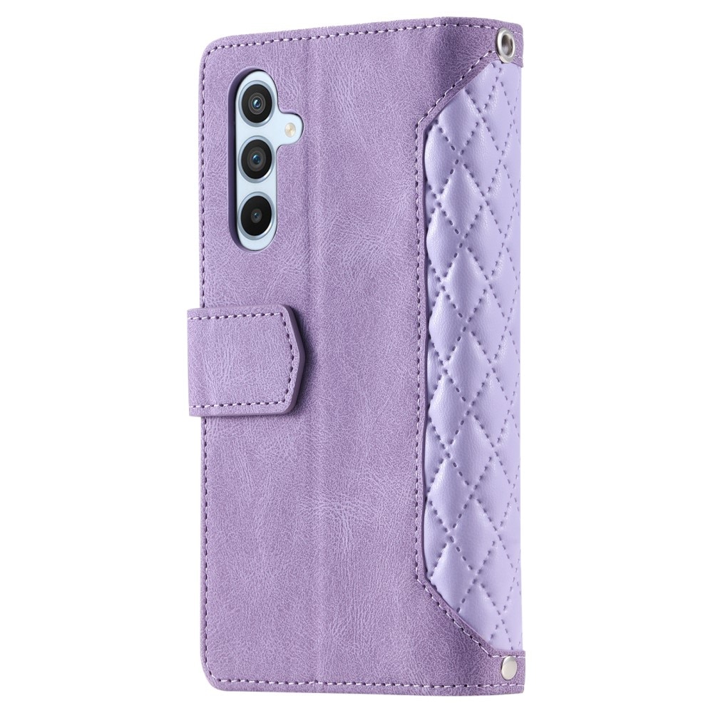 Samsung Galaxy S25 Plus Wallet/Purse Quilted Pink