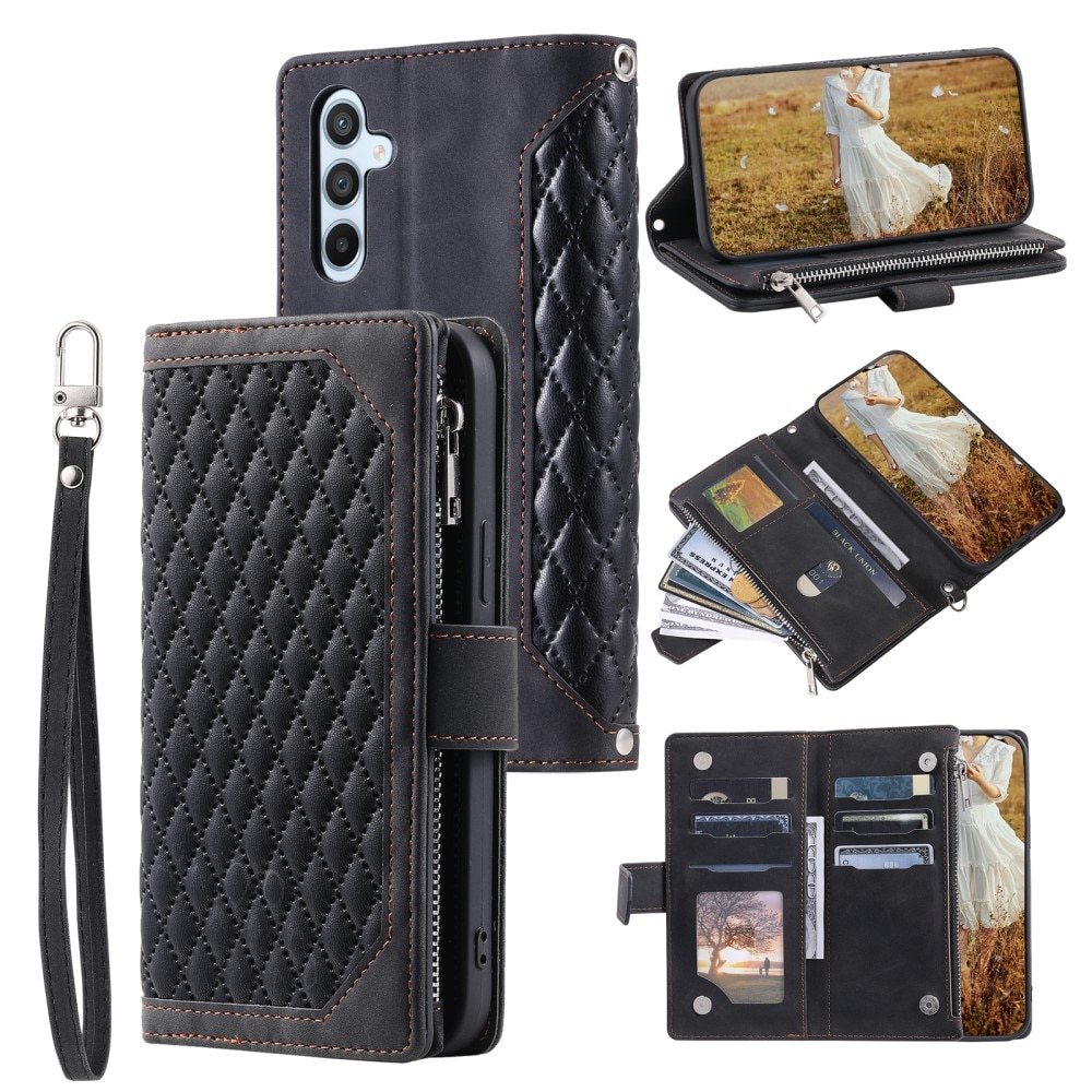 Samsung Galaxy S25 Wallet/Purse Quilted Black