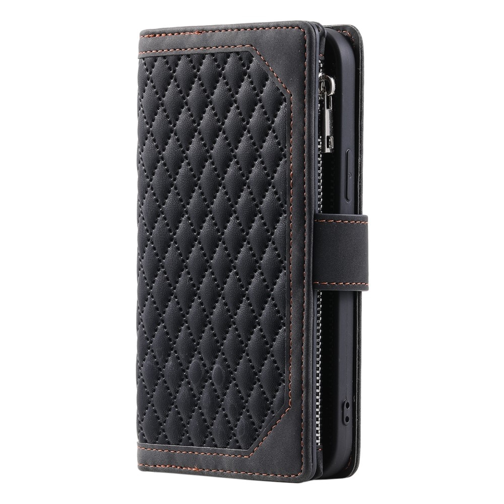 Samsung Galaxy S25 Wallet/Purse Quilted Black