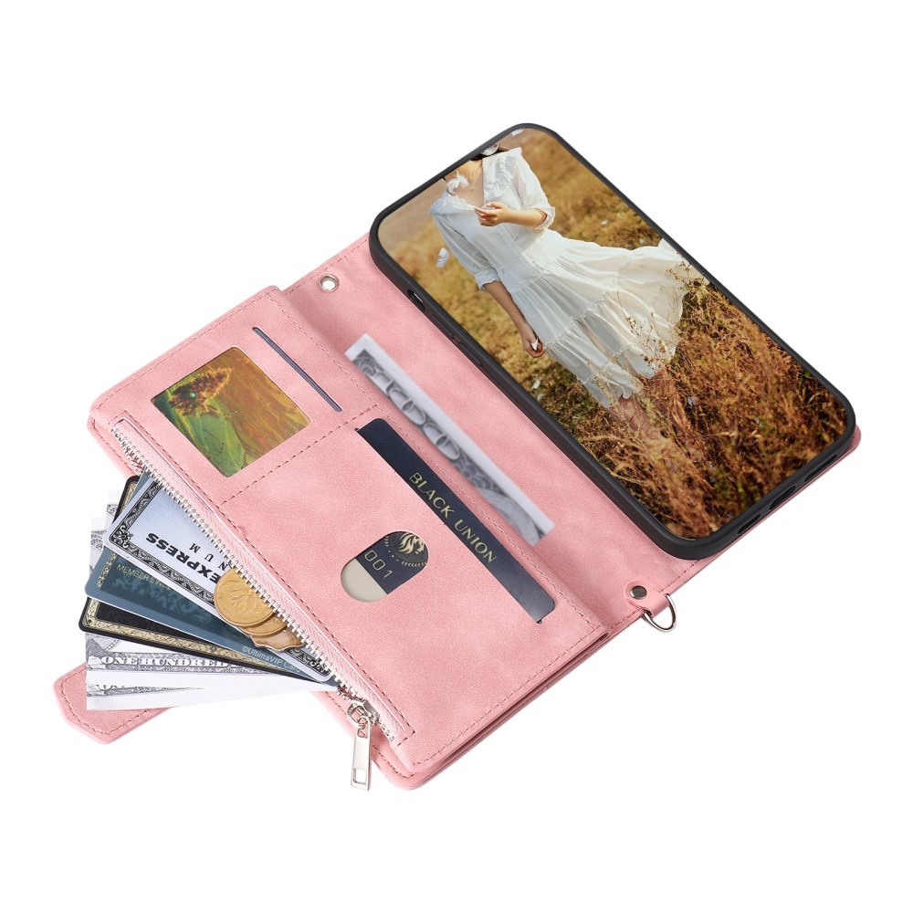 Samsung Galaxy S25 Wallet/Purse Quilted Pink