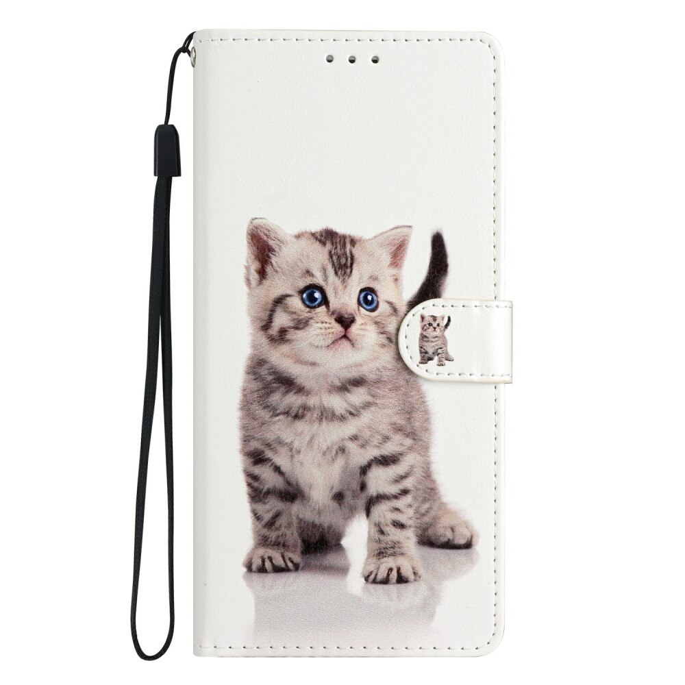 Samsung Galaxy S25 Ultra Wallet Book Cover Kitten