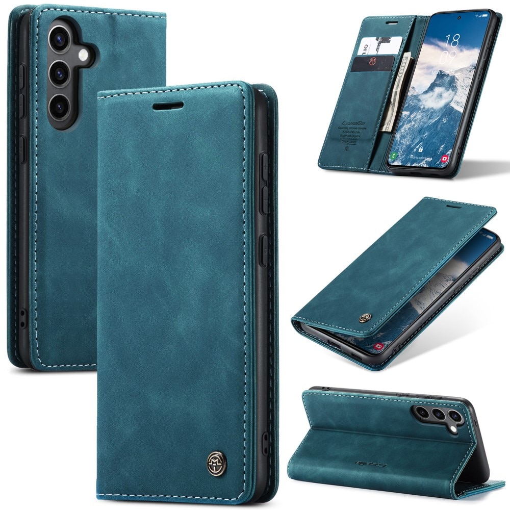 Samsung Galaxy S24 FE Slim Wallet Case Blue