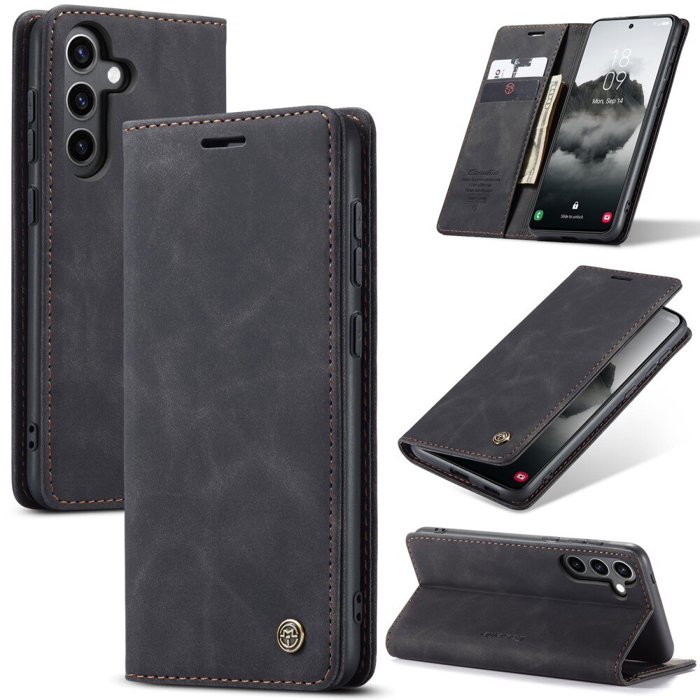 Samsung Galaxy S24 FE Slim Wallet Case Black