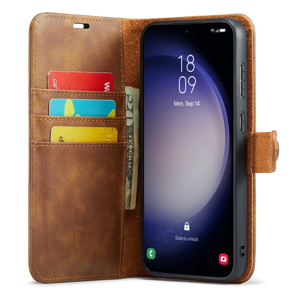 Samsung Galaxy A16 Magnet Wallet Cognac