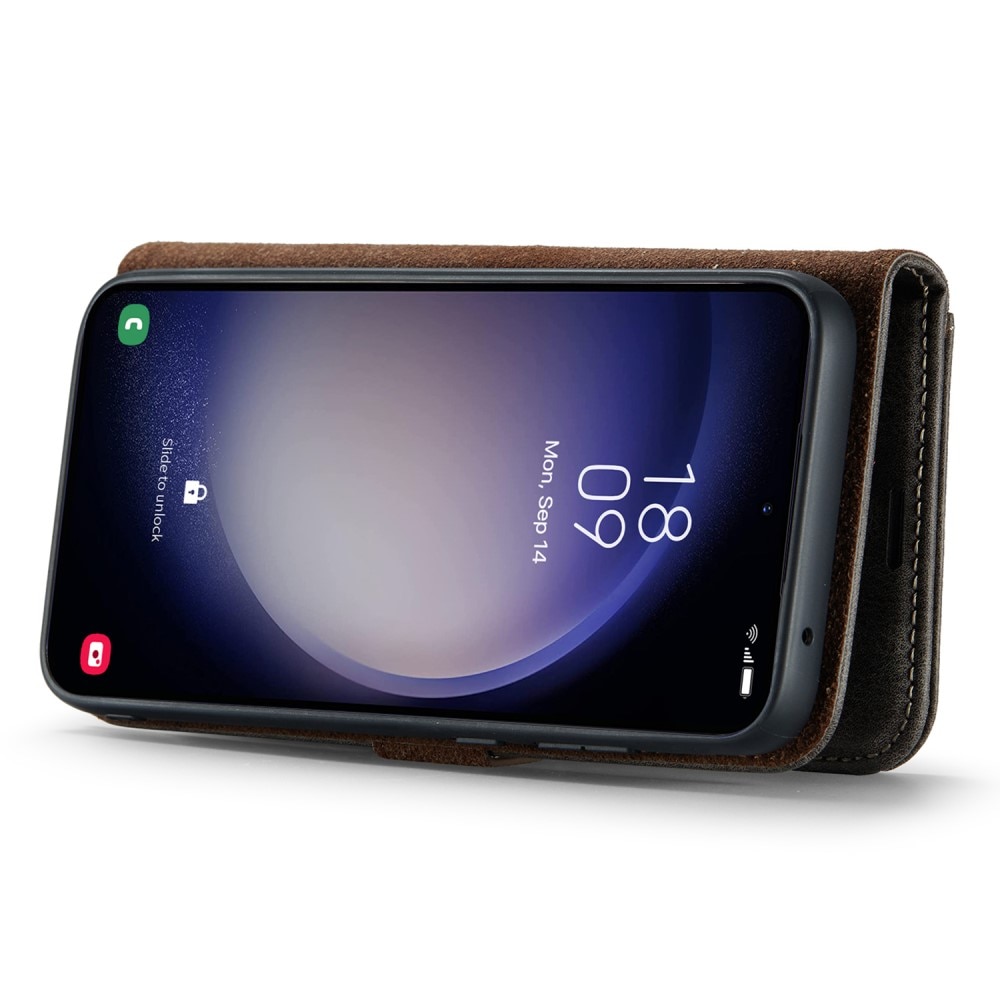 Samsung Galaxy A16 Magnet Wallet Brown