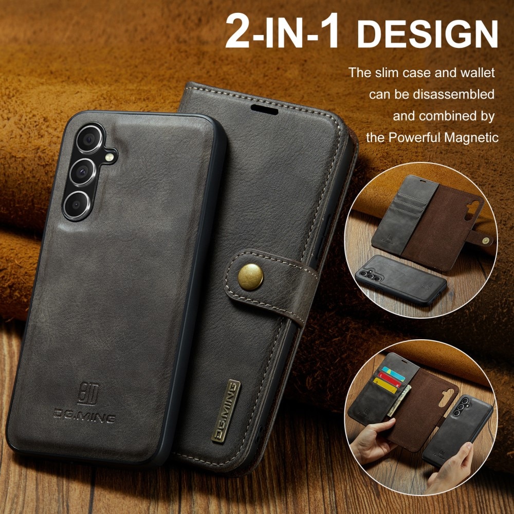 Samsung Galaxy A16 Magnet Wallet Brown