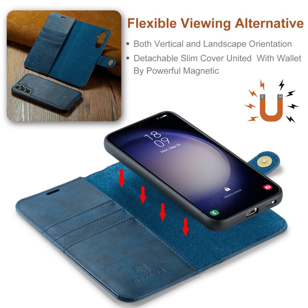 Samsung Galaxy A16 Magnet Wallet Blue