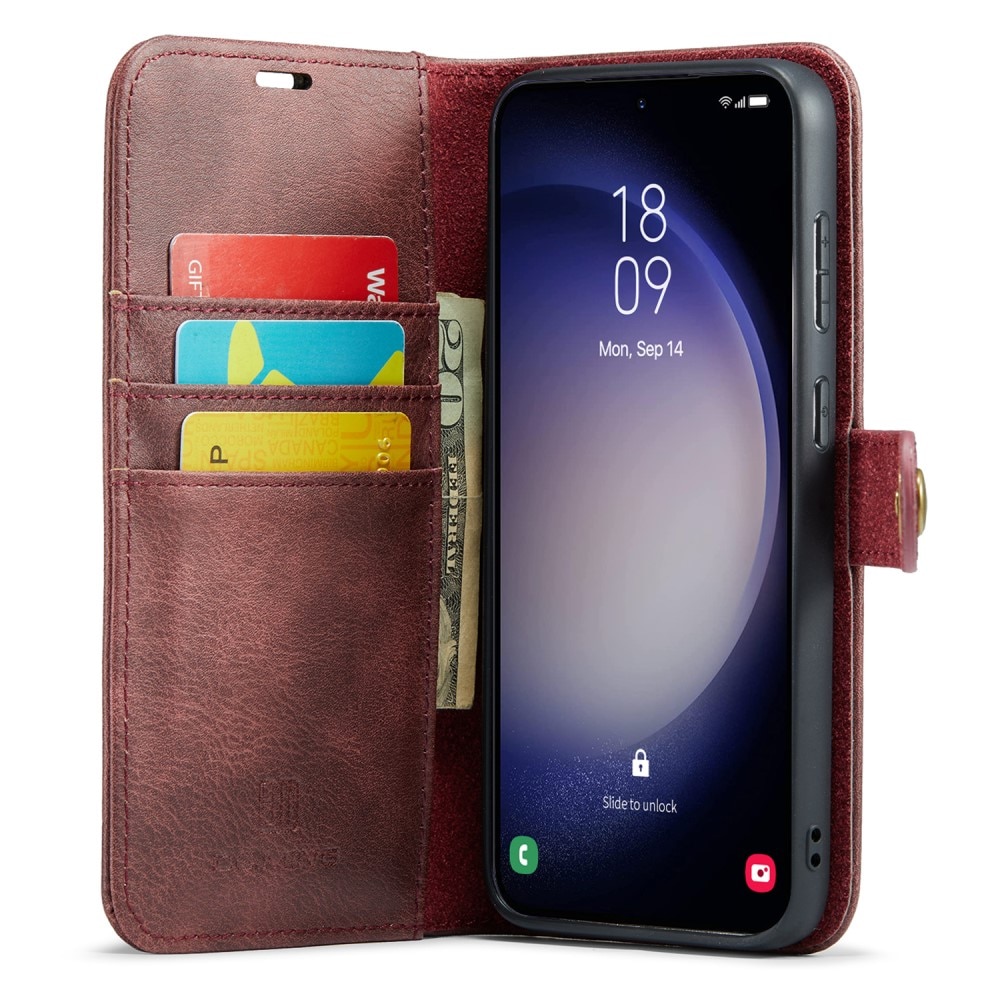 Samsung Galaxy A16 Magnet Wallet Red