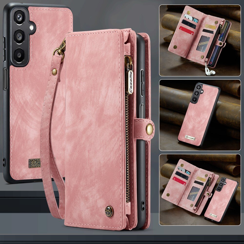 Samsung Galaxy A16 Multi-slot Wallet Case Pink