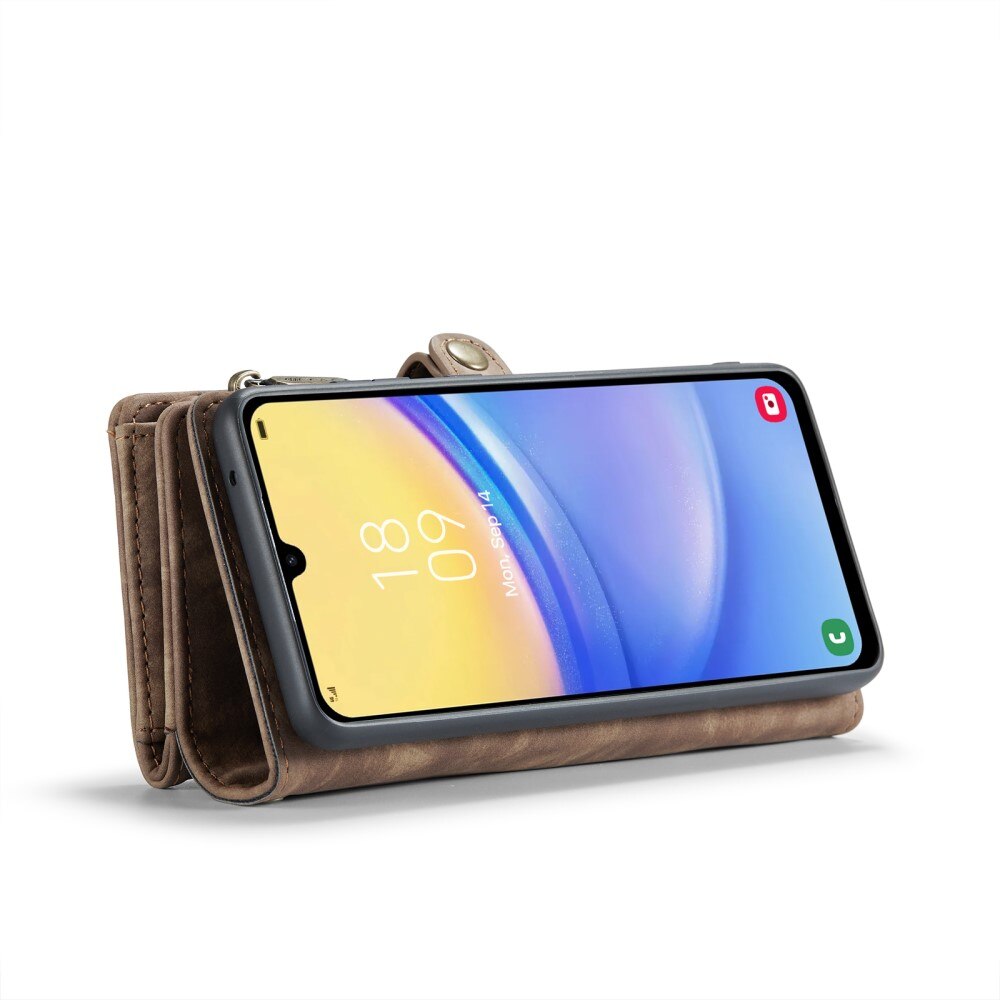 Samsung Galaxy A16 Multi-slot Wallet Case Brown