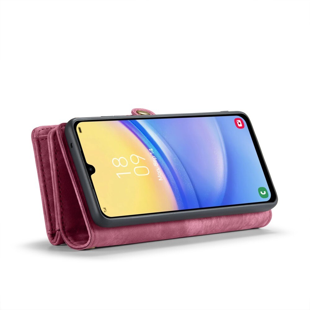 Samsung Galaxy A16 Multi-slot Wallet Case Red