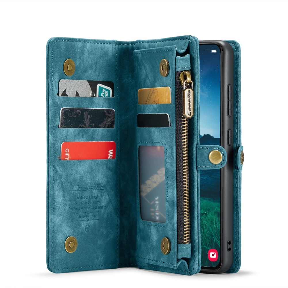 Samsung Galaxy S24 FE Multi-slot Wallet Case Blue