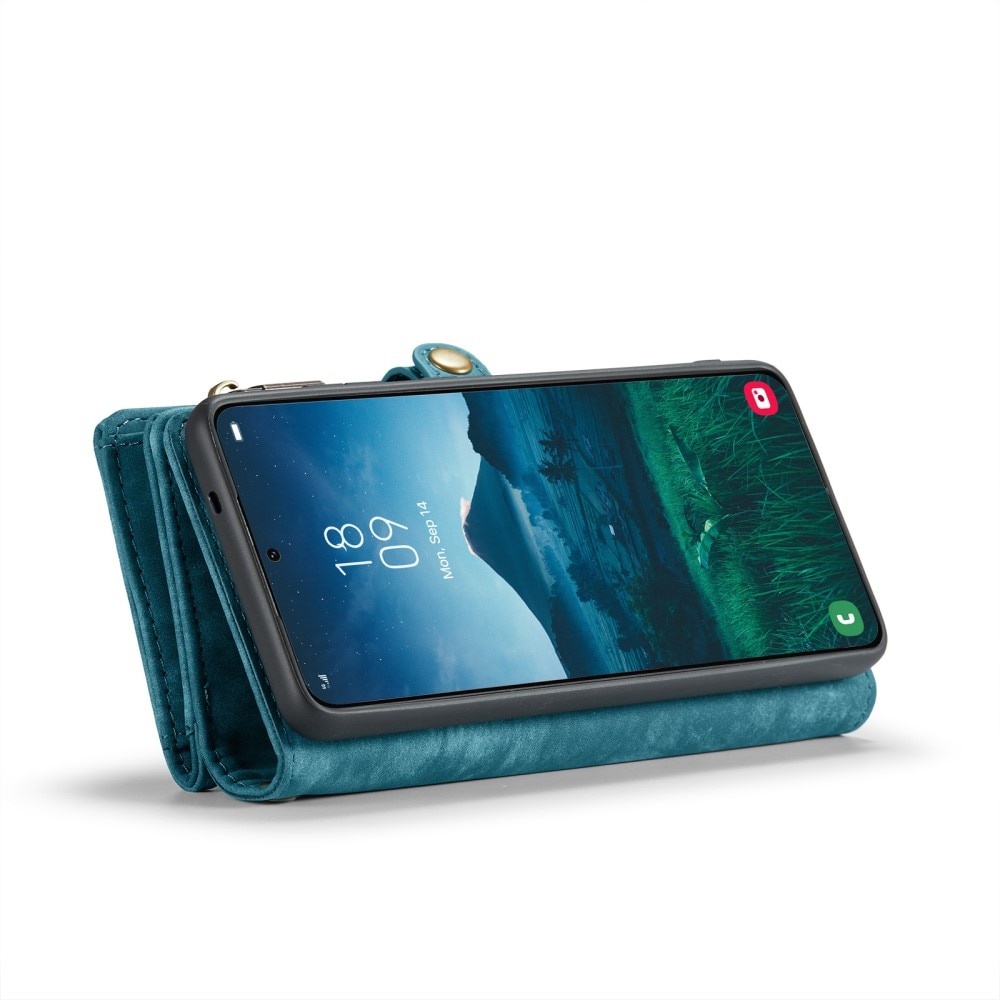 Samsung Galaxy S24 FE Multi-slot Wallet Case Blue