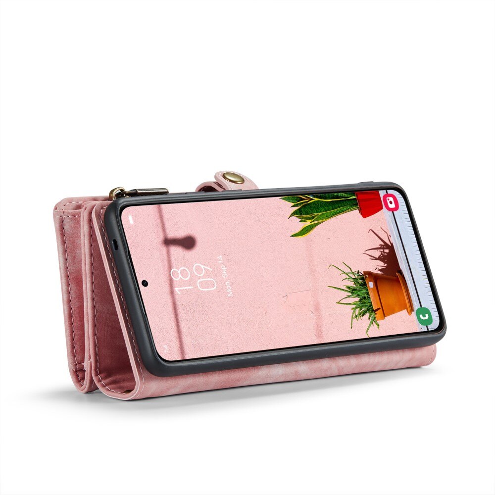 Samsung Galaxy S24 FE Multi-slot Wallet Case Pink