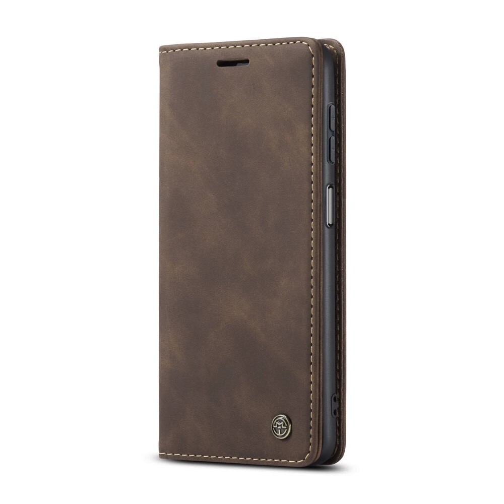 Samsung Galaxy A16 Slim Wallet Case Brown