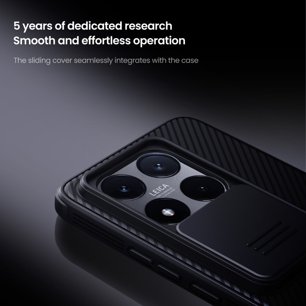 Xiaomi 14T CamShield Case Black