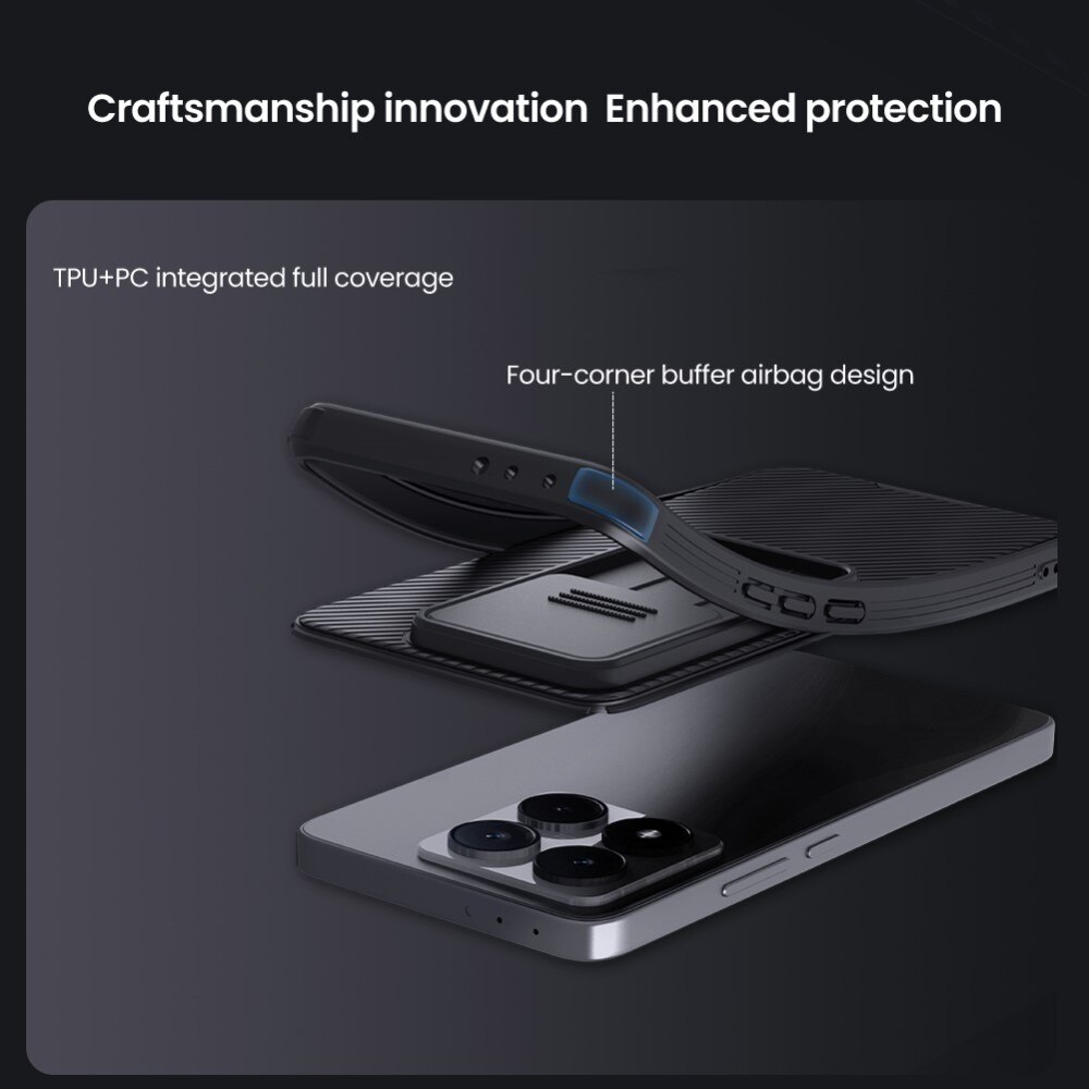 Xiaomi 14T CamShield Case Black