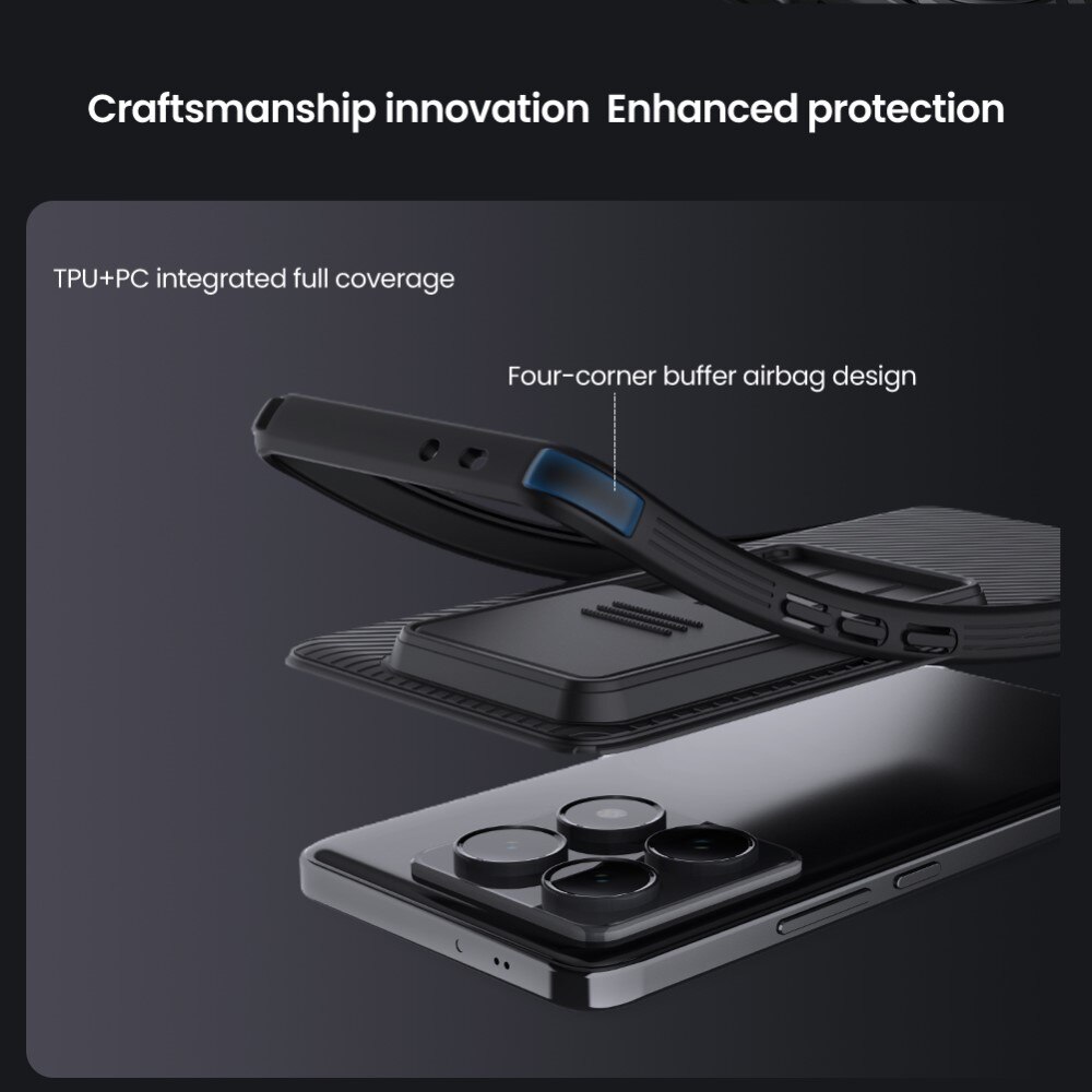 Xiaomi 14T Pro CamShield Case Black