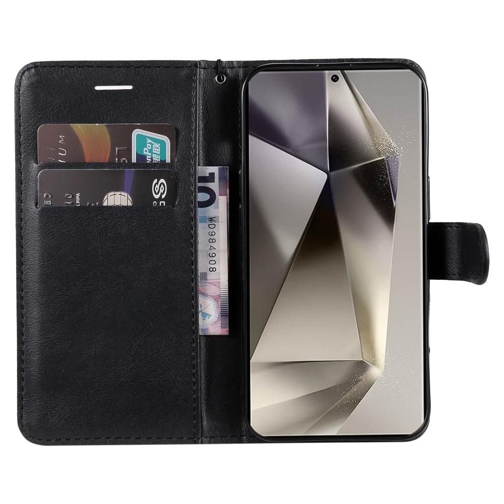 Samsung Galaxy S25 Ultra Wallet Case Black