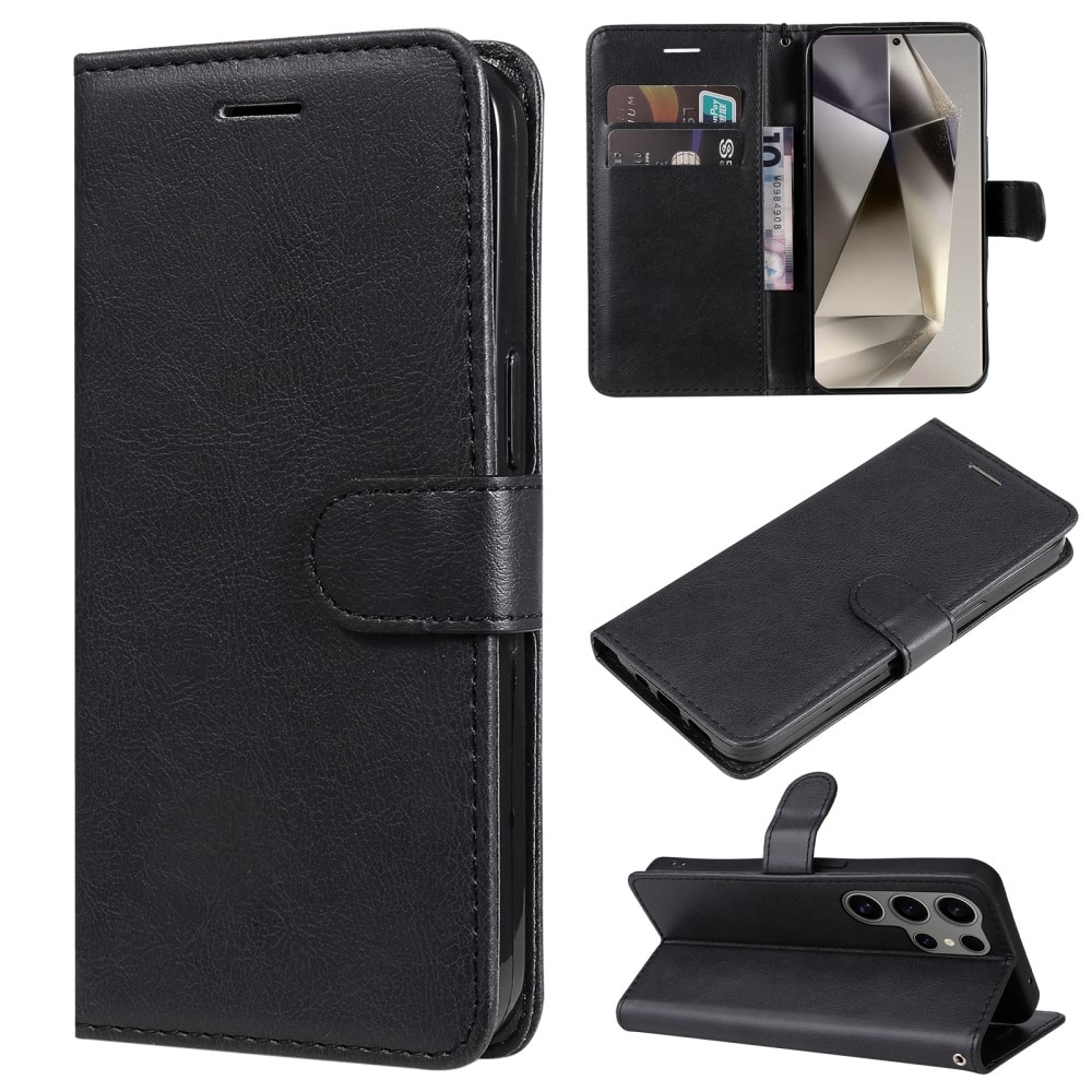 Samsung Galaxy S25 Ultra Wallet Case Black