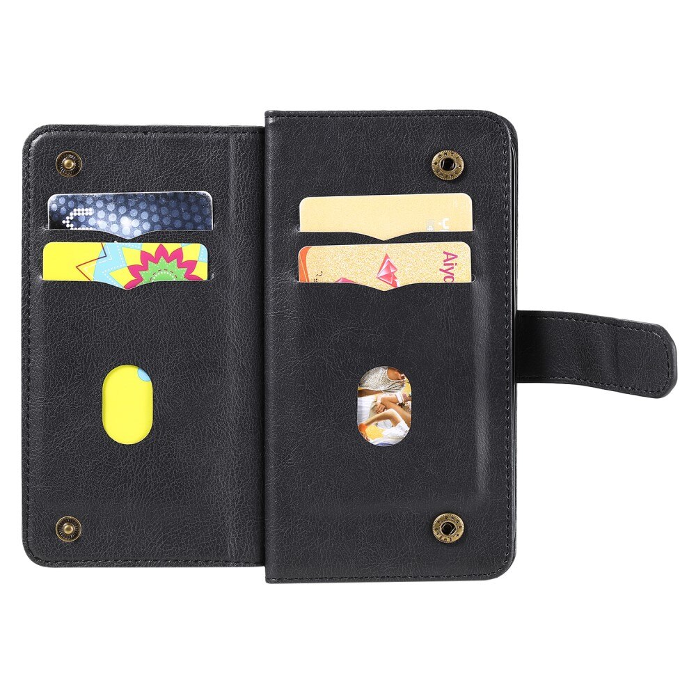 Samsung Galaxy S25 Ultra Wallet Cover Multi-slot Black