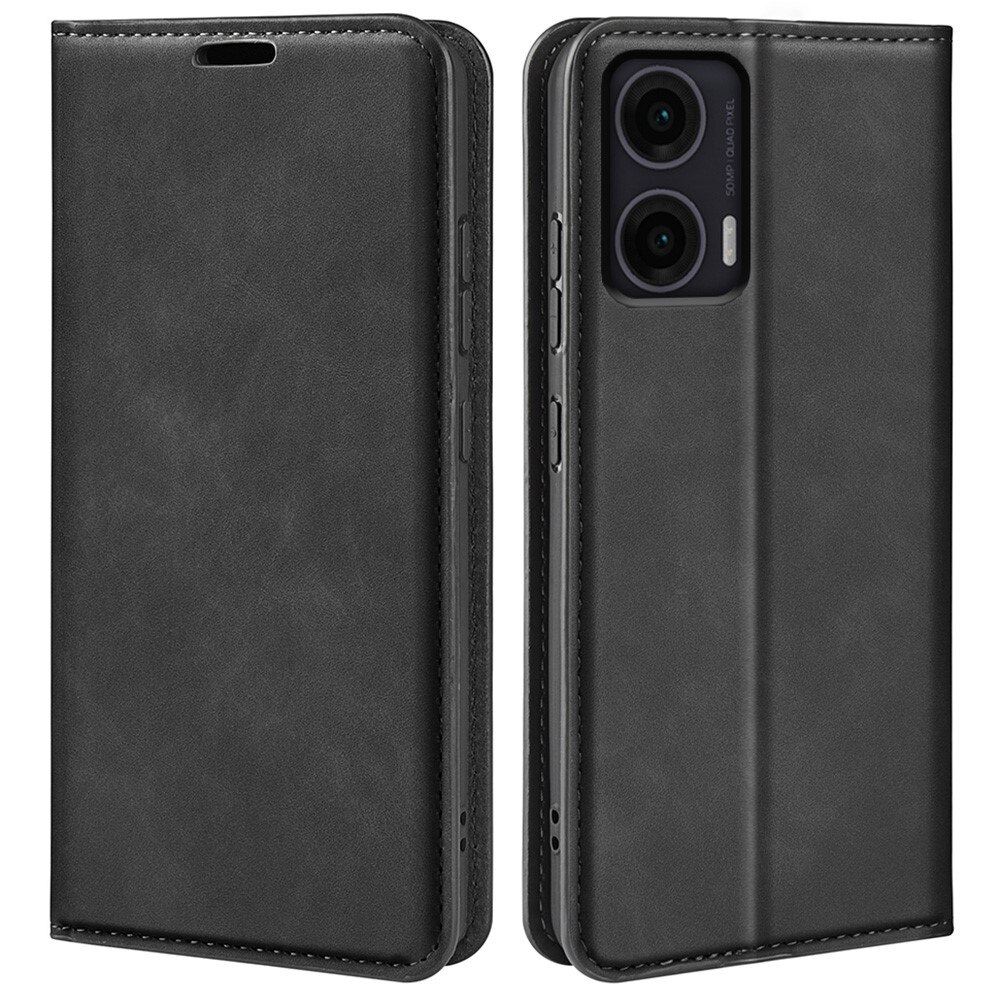 Motorola Moto G35 Slim Wallet Case Black