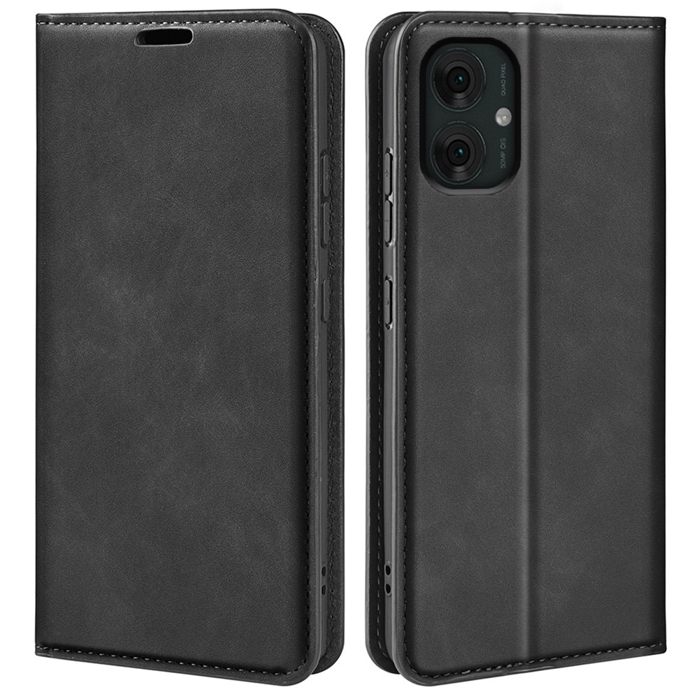 Motorola Moto G55 Slim Wallet Case Black