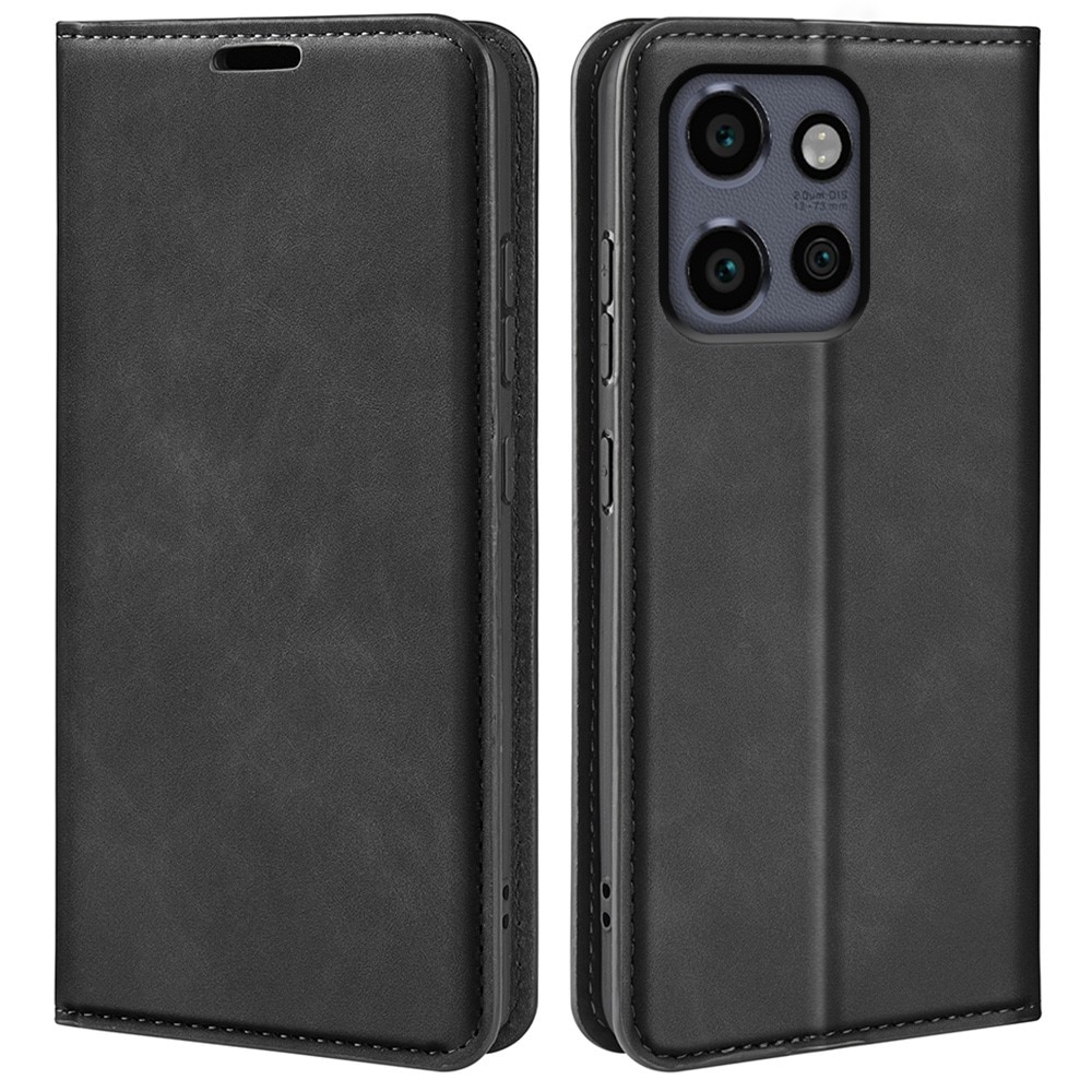 Motorola Edge 50 Neo Slim Wallet Case Black