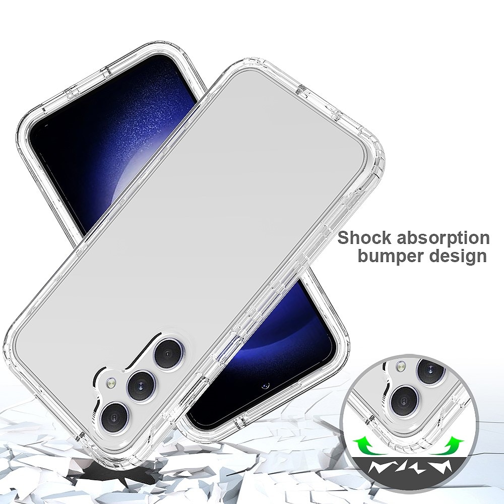 Samsung Galaxy S24 FE Full Protection Case Transparent