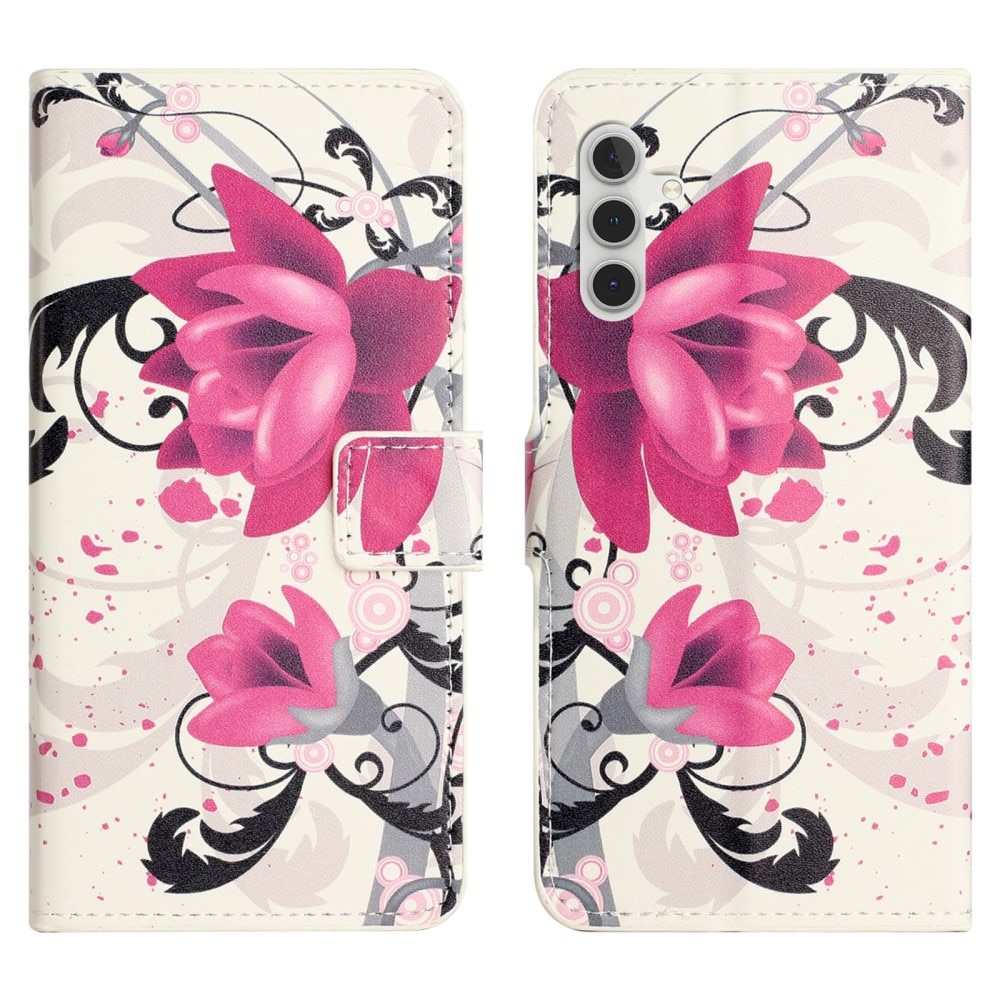 Samsung Galaxy A36 Wallet Case Flowers